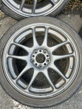 １円売切り ワーク WORK エモーション カイ EMOTION Kai 18インチ 7.5J+42 8.5j+43 5H114.3 rays エンケイ BBS _画像2