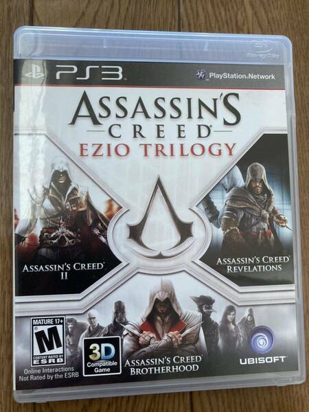 PS3 Assassin's Creed Ezio Trilogy 海外版　アサシンクリード (北米版)