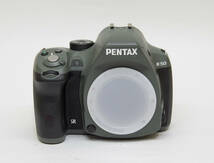 ☆PENTAX ペンタックス K-50 オプションカラー（Orive Green) レンズ付き☆完動品　シャッター2931回_画像2