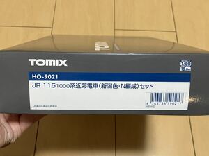 TOMIX HO-9021 115系1000番台 新潟色 N編成 3両セット ジャンク