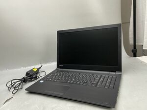 ★1円スタート★第8世代★東芝 dynabook B65/DN Core i3 8130U 4GB★現状引き渡し★ストレージ/OS無★BIOS起動までの動作確認★AC付★