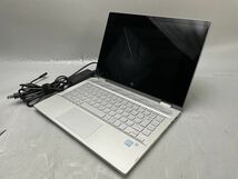 ★1円スタート★第8世代★HP Pavilion x360 Convertible Core i3 8130U 4GB★現状引渡★ストレージ/OS無★BIOSまでの動作確認★液晶破損_画像1