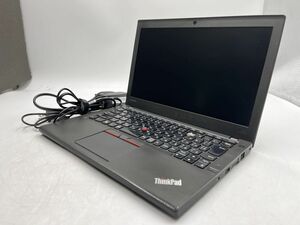 ★1円スタート★第6世代★Lenovo ThinkPad X260 Core i5 6300U 4GB 500GB★現状引渡★OS無★BIOSまでの動作確認★AC付★