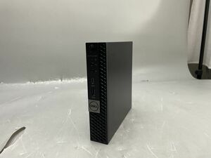 ★1円スタート★第8世代★DELL OptiPlex 5060 Micro Core i3 8100T 8GB 500GB★現状引き渡し★OS無★BIOS起動までの動作確認★AC欠品★