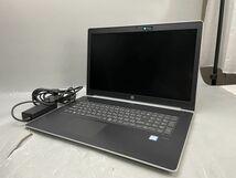 ★1円スタート★第8世代★HP PROBOOK 470 G5 Core i5 8250U 8GB 500GB Win10 Pro★NVIDIA GeForce 930MX 搭載★AC付★_画像1