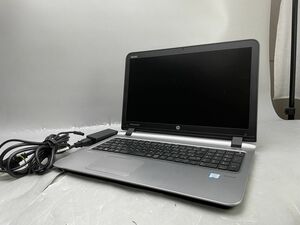 ★1円スタート★第6世代★HP ProBook450 G3 Core i7 6500U 8GB★現状引渡★ストレージ/OS無★BIOS動作確認★画面ちらつき★KB欠損★AC付★