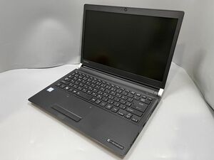 ★1円スタート★第7世代★東芝 dynabook R73/BM Core i3 7100U 8GB SSD256GB★現状引渡★OS無★BIOSまでの動作確認★