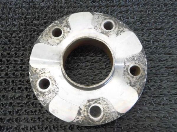【中古】社外 アルミ スペーサー PCD130 5穴 25mm 1個 汎用 ポルシェ 等