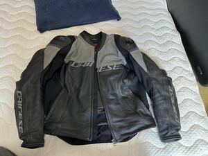 DAINESE レザージャケット ダイネーゼ パンチングメッシュレザー　56サイズ