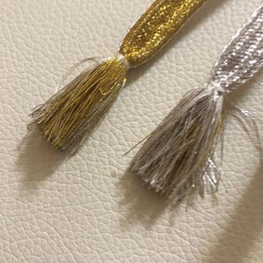 帯締 和装小物 着物 帯紐 和服 和装 シルバー ゴールドの画像2