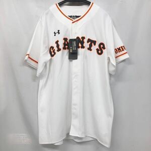 タグ付き 未使用　読売ジャイアンツ 巨人 長野久義 ユニフォーム UNDER ARMOUR　刺繍ユニフォーム #7 CHONO ユニフォーム　XXL