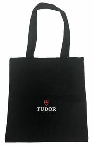 未使用　チューダー　チュードル　TUDOR ノベルティ　非売品　ロゴ トートバッグ エコバッグ ブラック