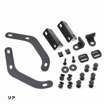 1円スタート!! 新品 JB64 新型 ジムニー マッド フラップ マッド ガード 泥除け ブラック 1台分 セット 黒 オフロード_画像4