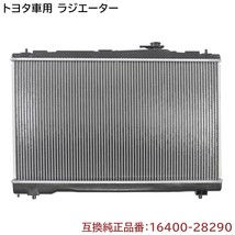 トヨタ ノア/ヴォクシー AZR60G/AZR65G ラジエーター 半年保証 純正同等品 16400-28290 16400-28360 互換品_画像1