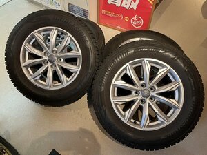 ◇2020年製◇ 235/65R17 BS ブリジストン DM-V3 スタッドレスタイヤ アウディ 純正 アルミホイール Q5 PCD112 4本セット 新潟市