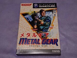 新品同様 GC メタルギア スペシャルディスク METAL GEAR SPECIAL DISC 限定本体同梱特典 スニーキングACT ゲームキューブ KONAMI 小島秀夫 