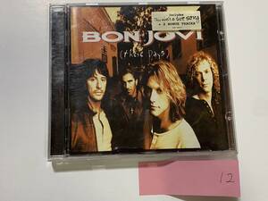 CH-12 輸入盤 BON JOVI these Days CD ボンジョヴィ/洋楽 ロック