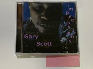 CH-43 GARY SCOTT IMPRESSIONS CD ゲイリースコット サイン付/ジャズ