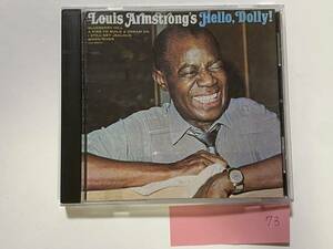 CH-73 輸入盤 Louis Armstrong's Hello, Dolly! CD ルイ アームストロング/ジャズ