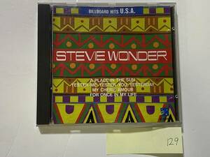 CH-129 STEVIE WONDER BILLBOARD HITS U.S.A. CD スティービー ワンダー 名曲 ヒット曲/洋楽