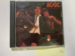 CH-142 AC/DC If You Want Blood You've Got It CD ギター殺人事件 流血ライヴ/洋楽 ハードロック