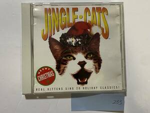 CH-233 Jingle Cats Meowy Christmas CD ジングルキャッツ ミャリークリスマス クリスマスソング X'mas music ネコが歌う ネコ好きに/廃盤