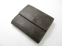 231292-009 LOUIS VUITTON ルイヴィトン モノグラム M61652 ポルトモネ ビエ カルトクレディ Wホック 財布_画像2