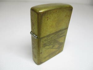 231294-020 zippo ジッポ オイルライター 1932-1987 ゴールデンゲートブリッジ 50周年記念 SOLID BRASS