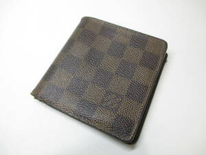 2311XX-028 LOUIS VUITTON ルイヴィトン ダミエ N61666 ポルト ビエ6カルトクレディ 二つ折り財布