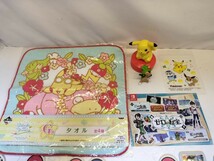 ポケモン ライチュウ クッション ぬいぐるみ ピチュー ラブカス ミニリュウ ピカチュウ チコリータ ガーディ タオル フィギュア 34点セット_画像5