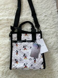 レスポートサック LeSportsac MINI N/S TOTE3714 L134ディズニー100ミッキー