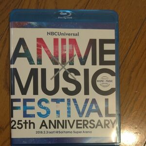 ブルーレイ NBCUniversal ANIME×MUSIC FESTIVAL 25th ANNIVERSARY Blu-ray