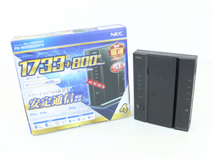 NEC Aterm WG2600HP3 Wi-Fiホームルーター 製造番号PA-WG2600HP3 PC周辺機器 ルーター ネットワーク コンピューター 003IPBIA98