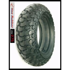 180/80-14 VRM-275 ブロックタイヤ TW200 TW225 バンバン等 Vee Rubber