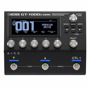 ■新品 送料無料 在庫限り特価 BOSS ボス GT-1000CORE ギター／ベース・エフェクト・プロセッサー