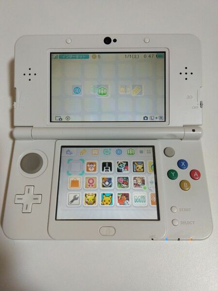 New Nintendo 3DS 本体 ポケモンバンク ポケムーバー ニンテンドー3DS ニンテンドー 任天堂 ホワイト