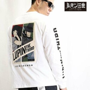 【特価！！】 50th Anniversary LUPIN THE THIRD ルパンⅢ世 【定価8900円】 ロンTEE LPN-2120 WHITE サイズ M