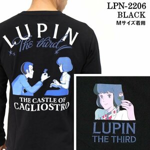 【超特価！！】 LUPIN THE THIRD ルパンⅢ世 カリオストロの城 【定価7900円】 ロンTEE LPN-2206 BLACK サイズ XL