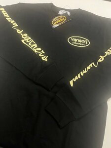 【非売品】 VANSON LEATHERS ロンTEE SP-T-44A BLACK サイズ M