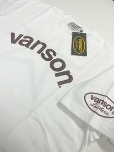 【非売品】 VANSON LEATHERS 半袖TEE SP-T-97A WHITE サイズ L