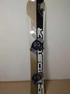 【送料込み】中古 F2 Speedstar GTS 158cm & ステップインバインディング