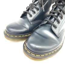 良好◆Dr.Martens ドクターマーチン 8ホール ブーツ UK5◆ ネイビー レディース 靴 シューズ ブーティー boots_画像6