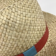 ◆Paul Smith collection ポールスミス　コレクション 麦わら帽子 ◆ ベージュ ユニセックス 帽子 ハット hat 服飾小物_画像8