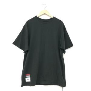 未使用品◆WTAPS ダブルタップス 半袖Tシャツ サイズX03◆ ブラック コットン100% メンズ トップス POWERーT 22217OND-CSM01