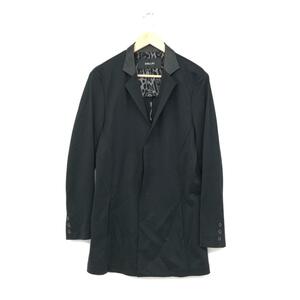 *SHELLAC shellac coat size 48* black men's collar leather outer 1341902834 spring coat 