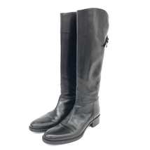 ◆SARTORE サルトル ロングブーツ 37◆ ブラック レザー レディース 靴 シューズ ブーティー boots_画像1