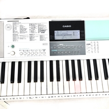 新品同様◆CASIO カシオ キーボード◆箱付 LK-512 61鍵盤 2020年製 ホワイト 楽器_画像2