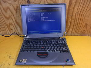 *Cb/224*IBM*13.3 type laptop *Type 1161*Celeron 500MHz* memory 64MB*HDD/OS/ power supply adapter none * Junk 