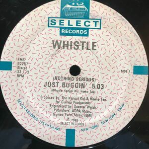 Whistle / Just Buggin' USオリジナル盤