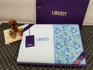 未使用　LIBERTY　フラットシーツ　140×240㎝　綿100％ A5236A00